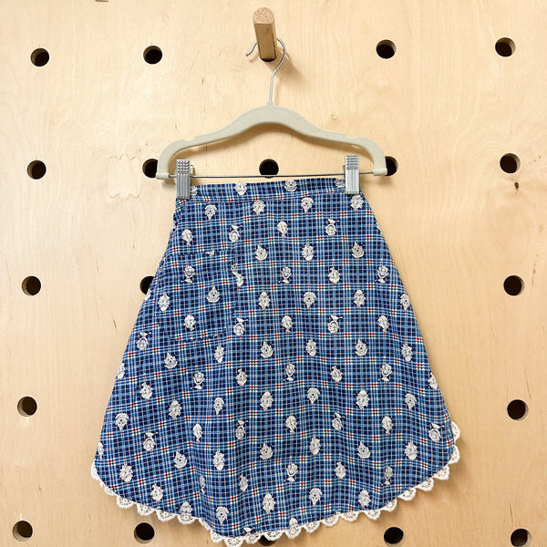 Vintage 1940s Clown Apron / big kids size