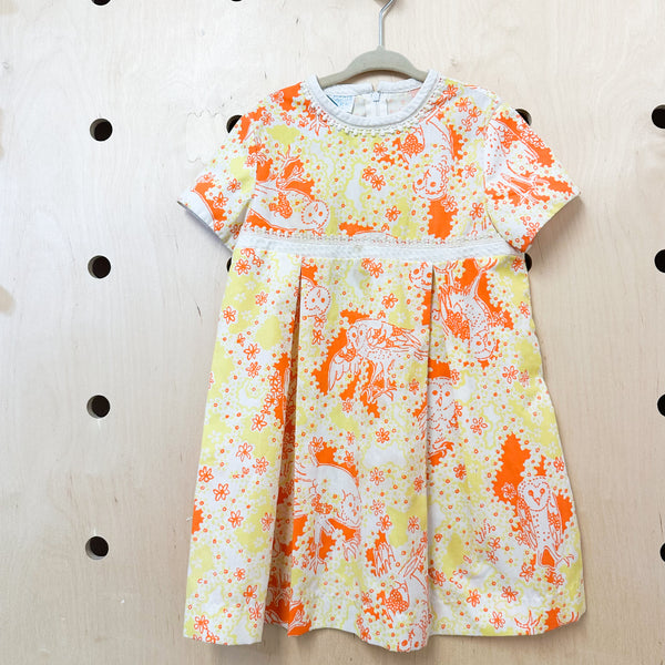 Vintage 1960s Lilly Pulitzer Owl Dress / 6yr