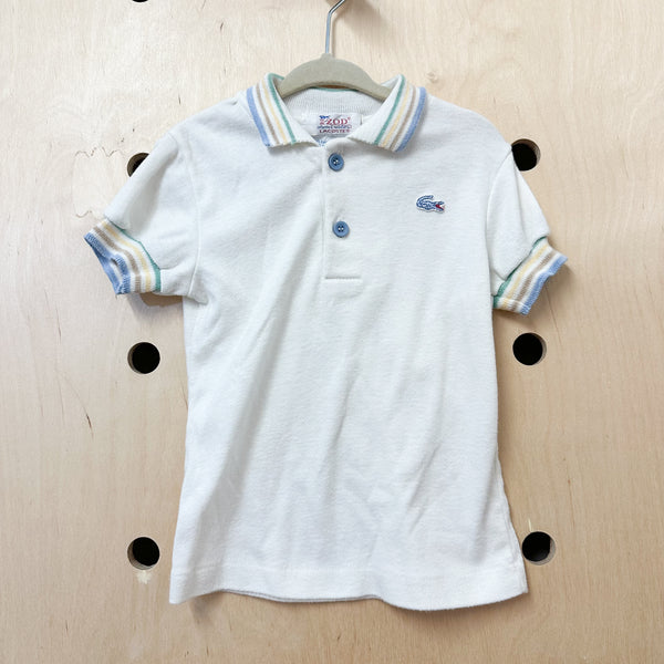 Vintage 1960s Lacoste Polo Shirt / 3-4T