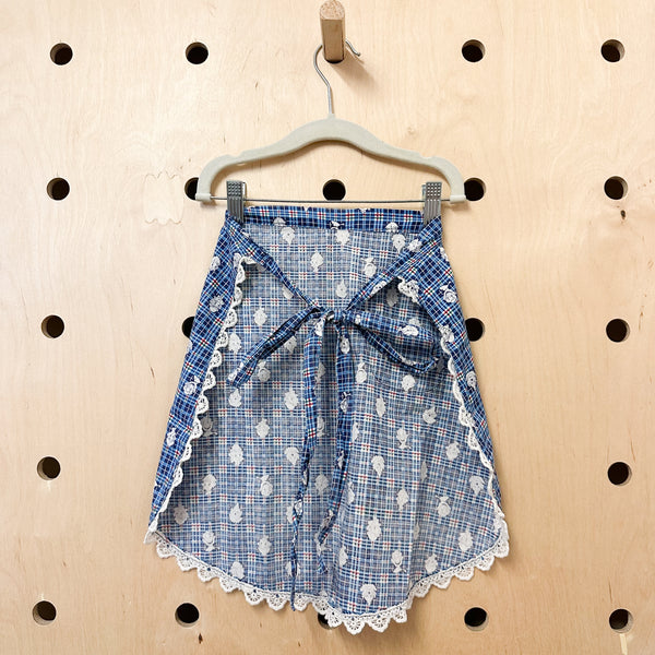 Vintage 1940s Clown Apron / big kids size