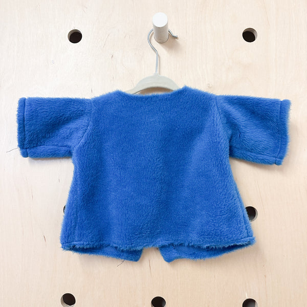 Vintage 1980s Blue Fuzzy Jacket / 6-12M