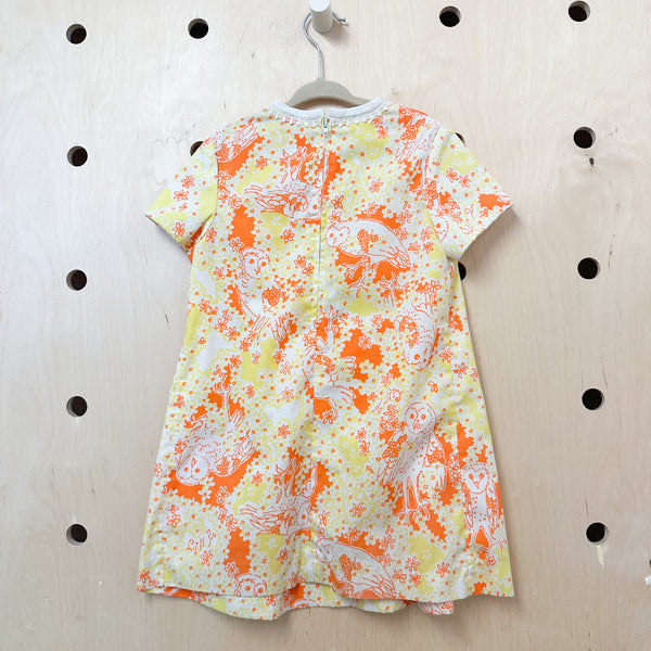 Vintage 1960s Lilly Pulitzer Owl Dress / 6yr