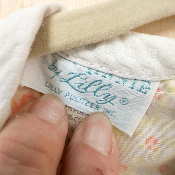 Vintage 1960s Lilly Pulitzer Owl Dress / 6yr