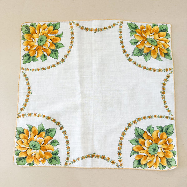 Vintage Hankie - Marigold