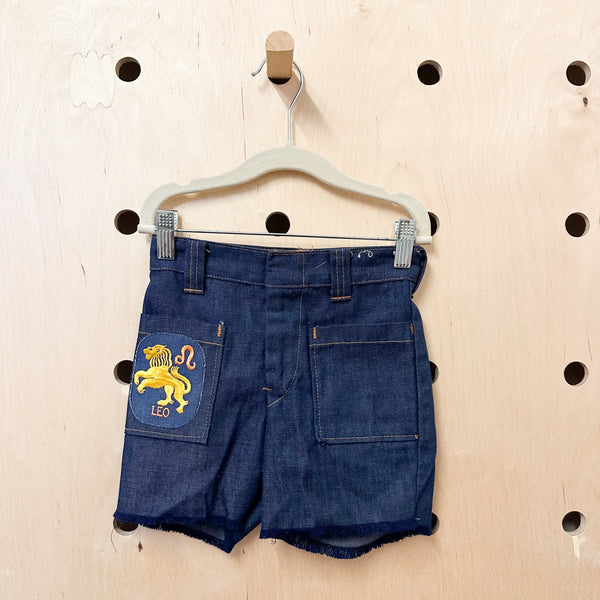 Vintage 1970s Leo Denim Shorts / 5T