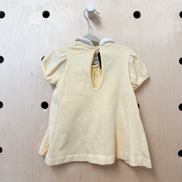 Vintage 1980s Fox & Mushroom Dress set / 18-24M