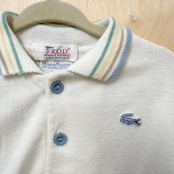 Vintage 1960s Lacoste Polo Shirt / 3-4T