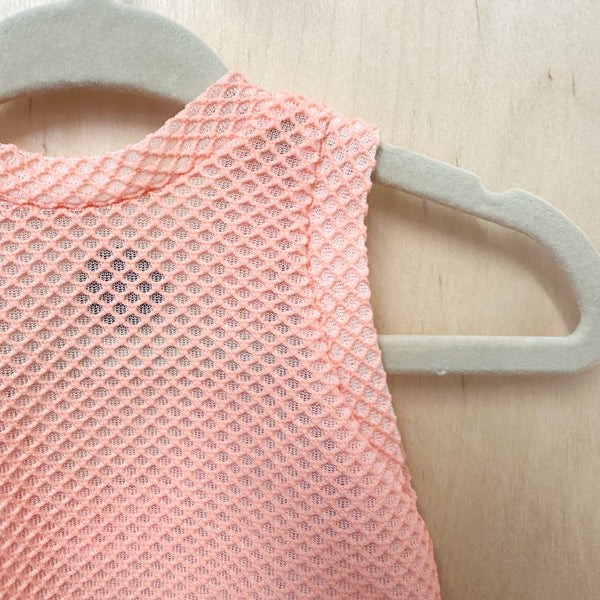 Vintage 1960s Orange Bee Swimsuit & Maching Jacket / 12-24M