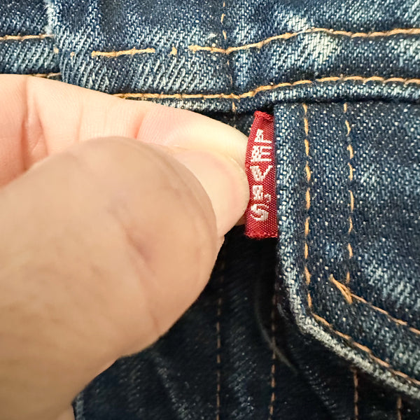 Vintage 60s/70s Big E Levis Denim Jacket / 7yr