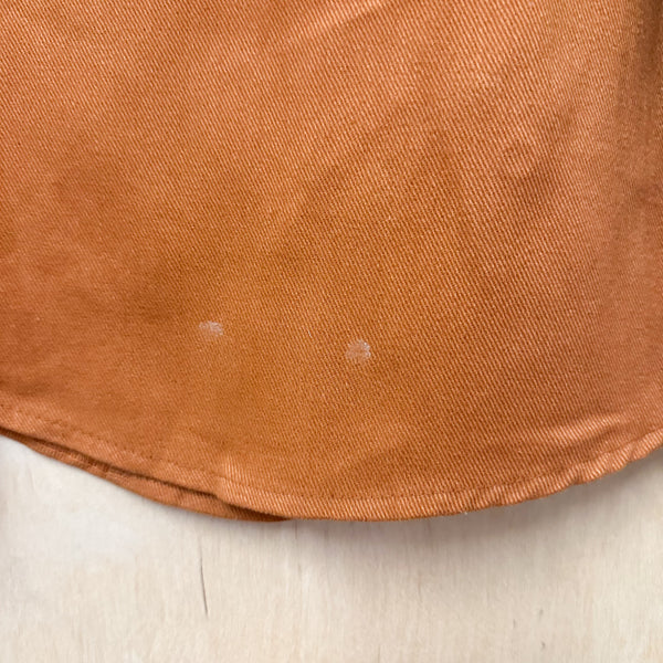 Vintage Brown Shirt Jacket / 8yr
