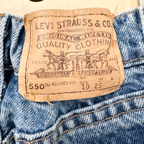Vintage 1990s Levis 550 Jeans / size 10