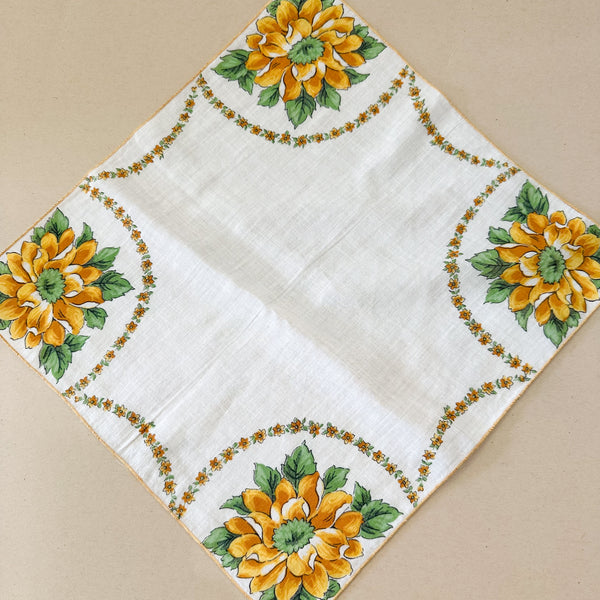 Vintage Hankie - Marigold