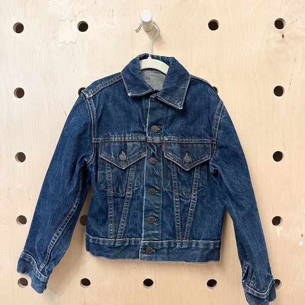 Vintage 60s/70s Big E Levis Denim Jacket / 7yr
