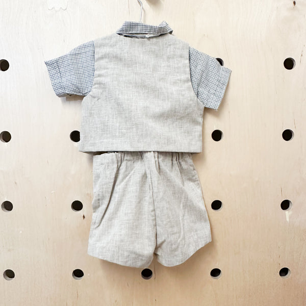 Vintage 1980s 4pc Suit Outfit / 2T