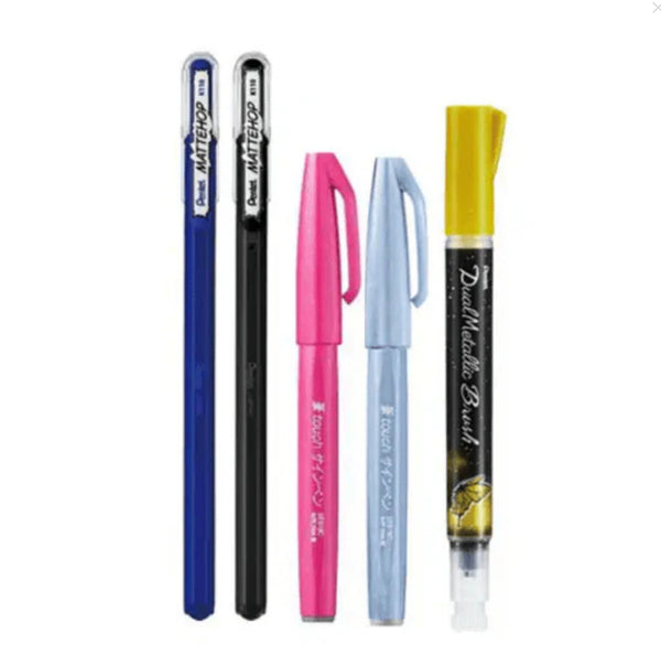 Pentel Mattehop X Fudepen Set - Dream Night