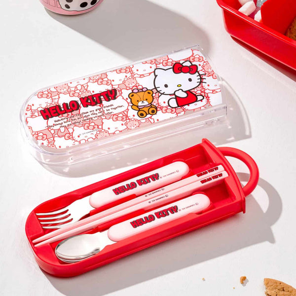 Hello Kitty Utensil Set