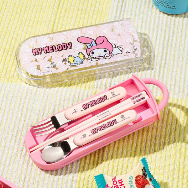My Melody Utensil Set