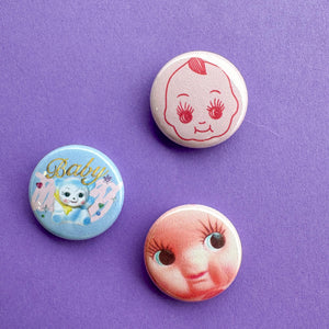 Pinback Buttons by Riley Grae