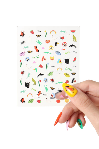 Natural World Nail Stickers By Lorien Stern