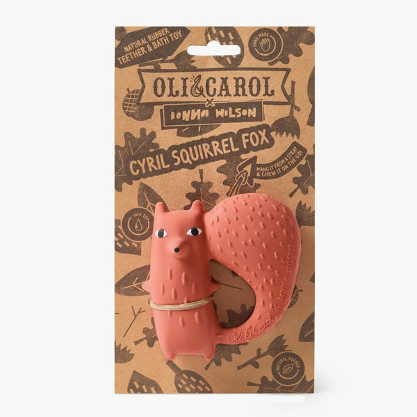 Oli & Carol X Donna Wilson Cyril Squirrel Fox Teether