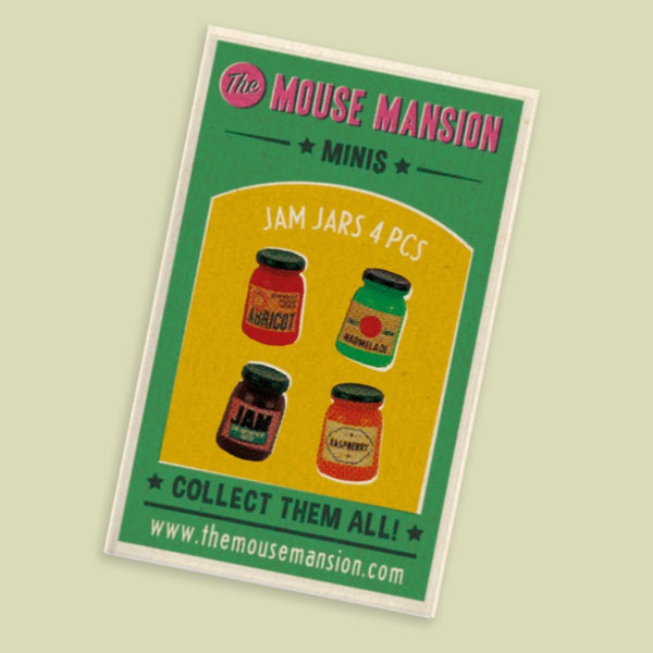 Mouse Mansion Mini Matchbox - Jam Jars