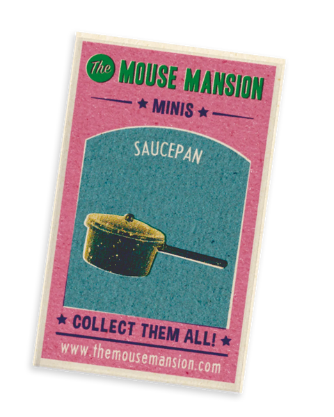 Mouse Mansion Mini Matchbox - Saucepan