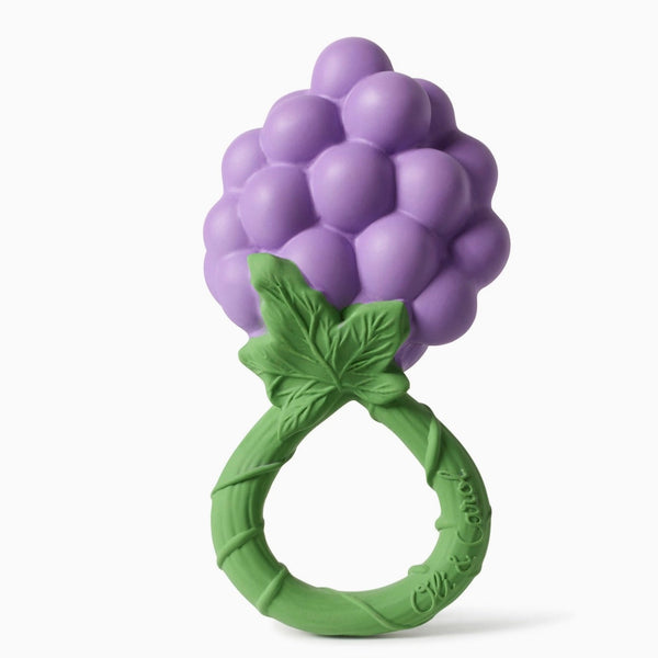 Oli & Carol Grape Rattle Toy