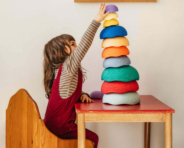 Stapelstein Inside Classic Rainbow Set