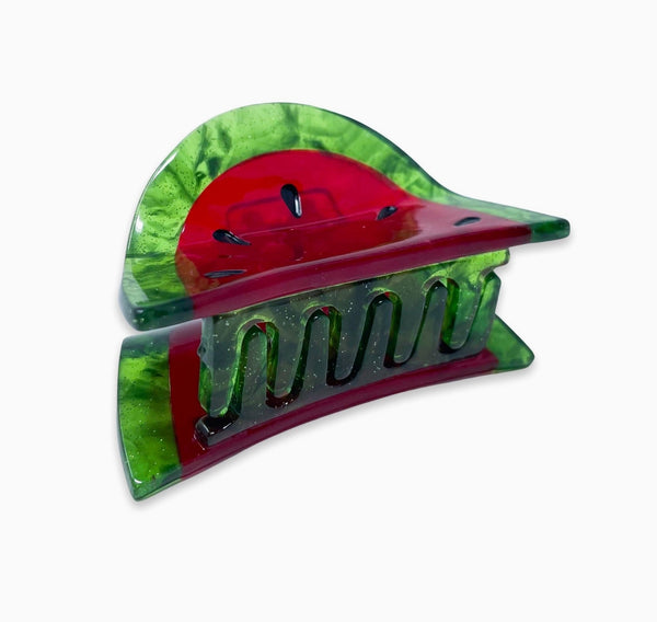 Mini Watermelon Hair Claw by Jenny Lemons