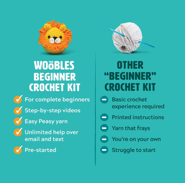 The Woobles My Melody Beginner Crochet Kit