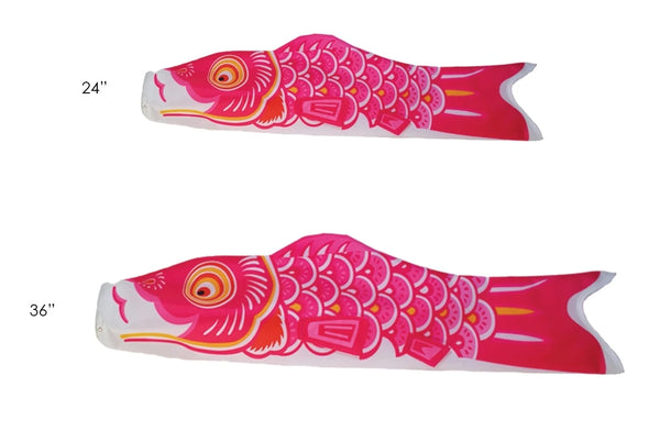 Koinobori : Pink (two sizes)