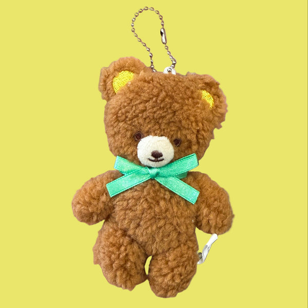 Retro Stuffed Bear Charm Capsule Toy