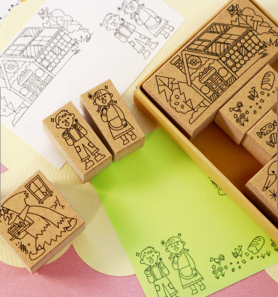 Storytelling Fairytale Stamp Sets By Sanby Co. Japan