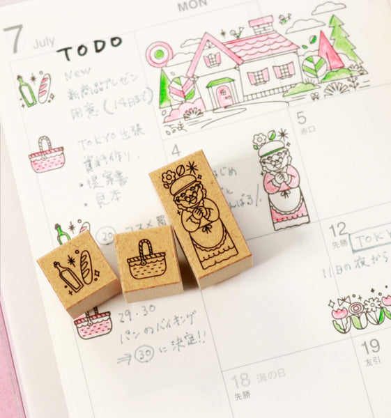 Storytelling Fairytale Stamp Sets By Sanby Co. Japan