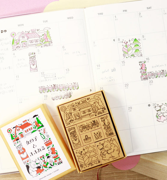 Storytelling Fairytale Stamp Sets By Sanby Co. Japan