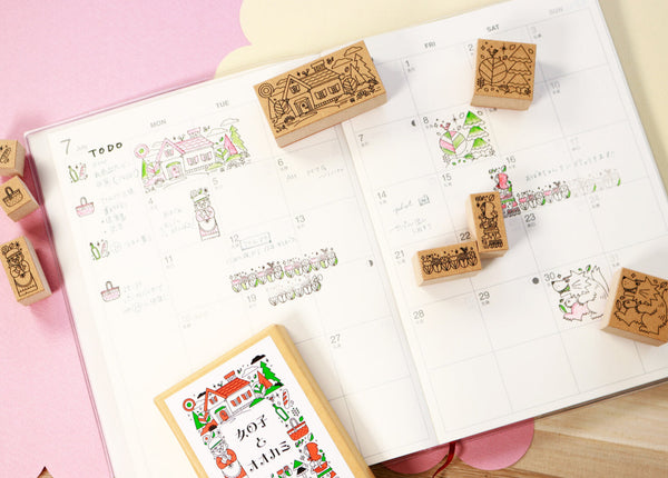Storytelling Fairytale Stamp Sets By Sanby Co. Japan