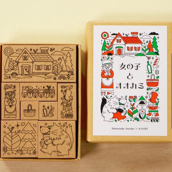 Storytelling Fairytale Stamp Sets By Sanby Co. Japan