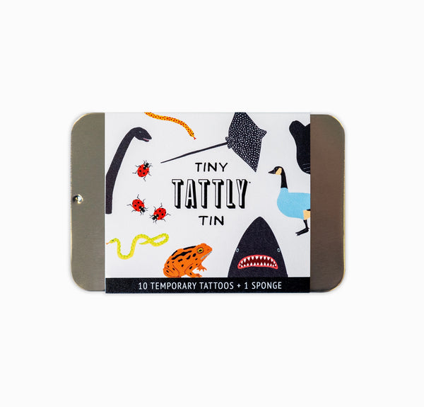 Tiny Animal Tattoo Tin