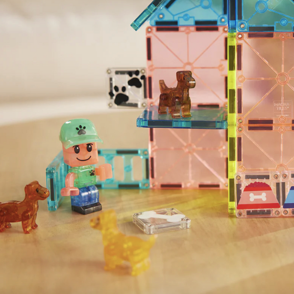 MAGNA-TILES Puppy Park - 27 piece set