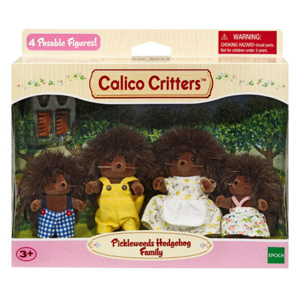 Calico Critters Pickleweeds Hedgehog Family