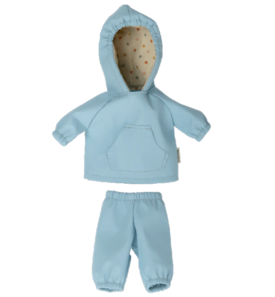 Rainwear with hood for Maileg Teddy Junior