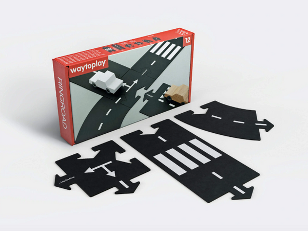 Small Flexible Toy Road Set - Ringroad