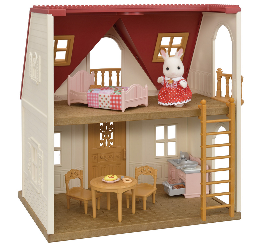 Calico critters house with top lights