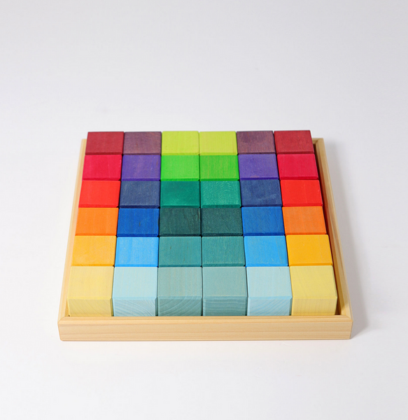 Grimm's Rainbow Mosaic Blocks