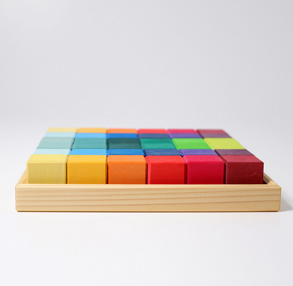 Grimm's Rainbow Mosaic Blocks