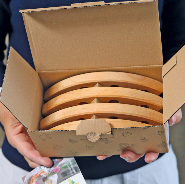 Grimm's Large Celebration Ring Natural