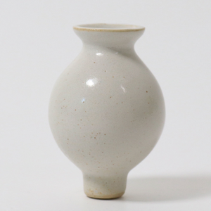 Grimm's White Ceramic Vase for Celebration Rings
