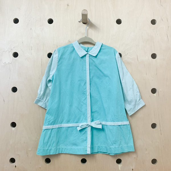 Vintage 1960s Turquoise Aline Dress / 3T