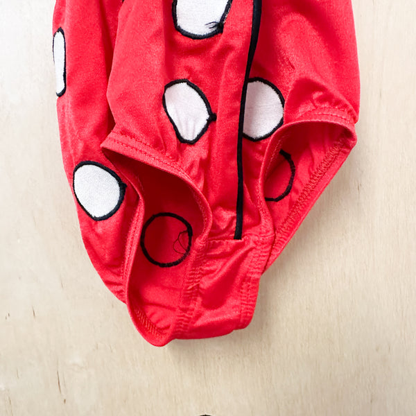 Vintage Ladybug Swimsuit / 6-12M