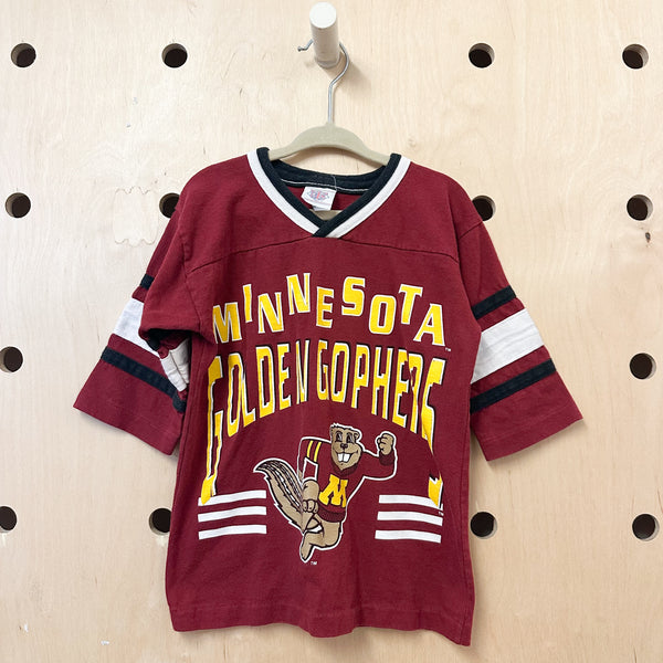 Vintage MN Golden Gophers Jersey Tee / 4T